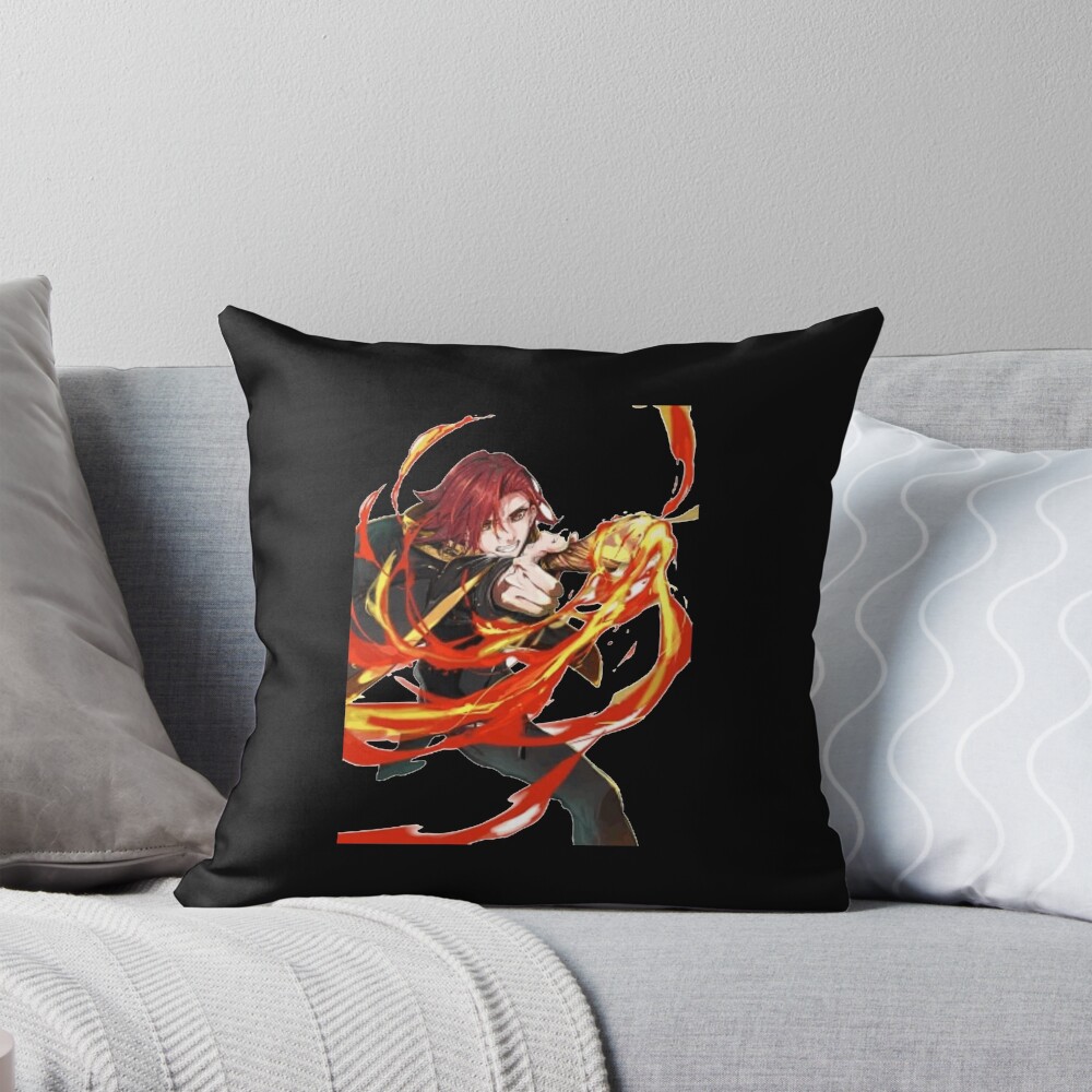 Wistoria Wand And Sword Sion Ulster Throw Pillow