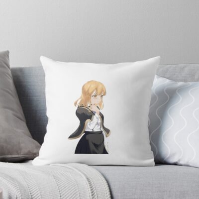 Anime Wistoria Wand And Sword Lihanna Owenzaus Throw Pillow