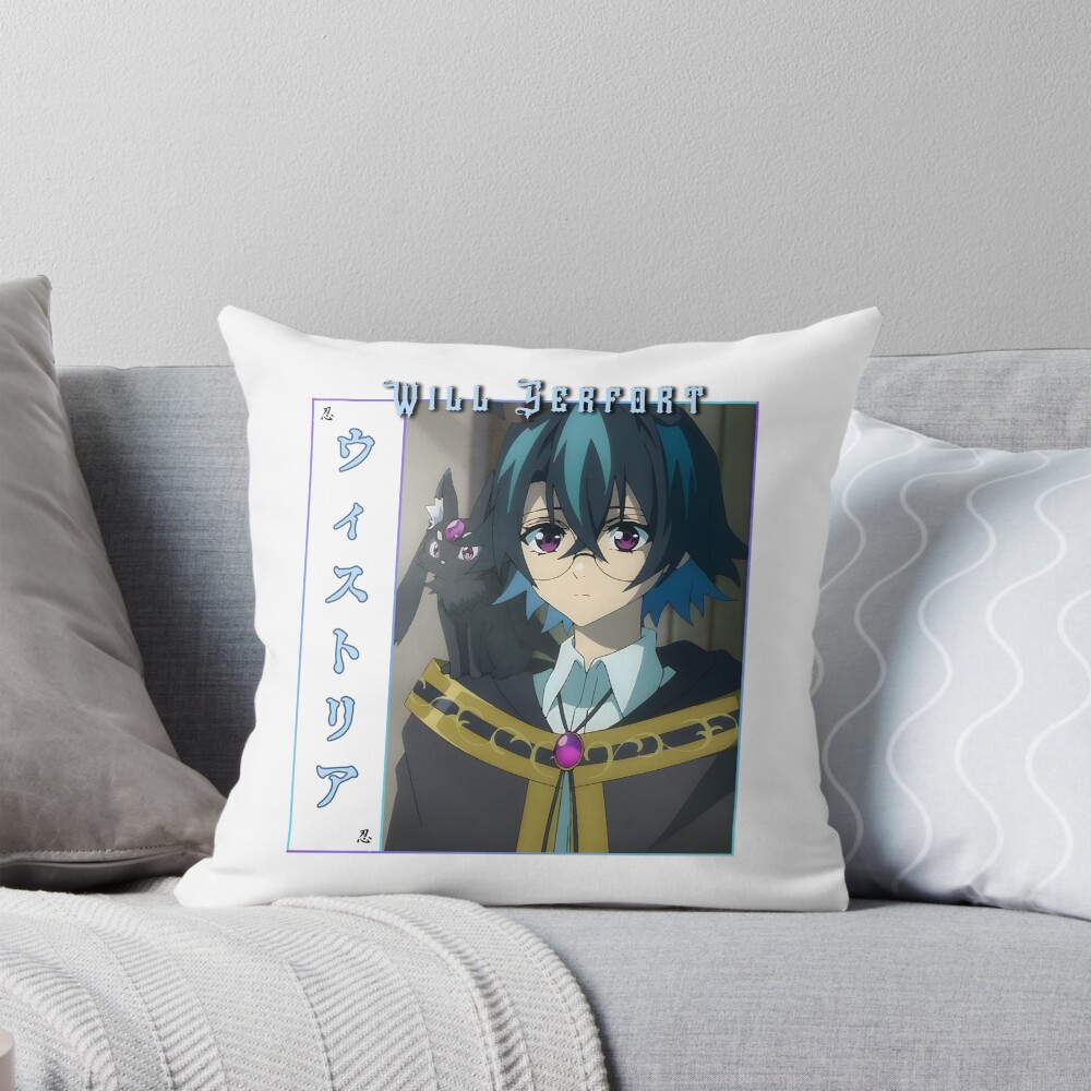 Anime Wistoria: Wand And Sword Will Serfort Fantasy Throw Pillow