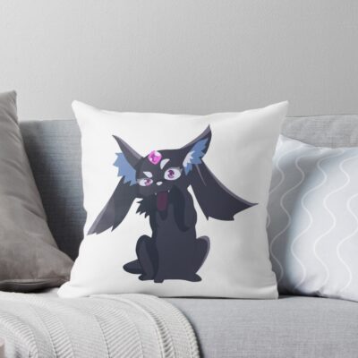 Bleh Kiki Wistoria: Wand And Sword Throw Pillow