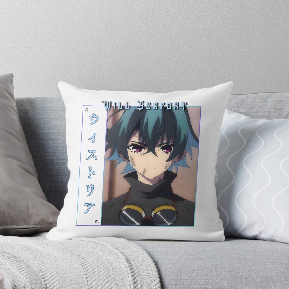 Anime Wistoria: Wand And Sword Will Serfort Throw Pillow