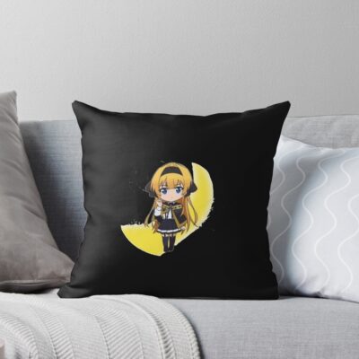 Wistoria Wand And Sword Lihanna Owenzaus Chibi Throw Pillow