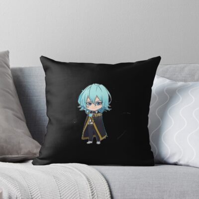 Wistoria Wand And Sword Julius Rainburg Chibi Throw Pillow