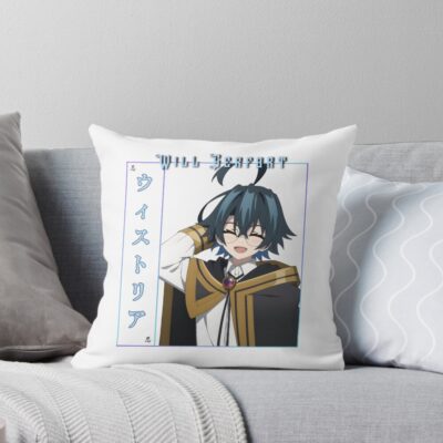 Anime Wistoria: Wand And Sword Fantasy Swordsman Throw Pillow