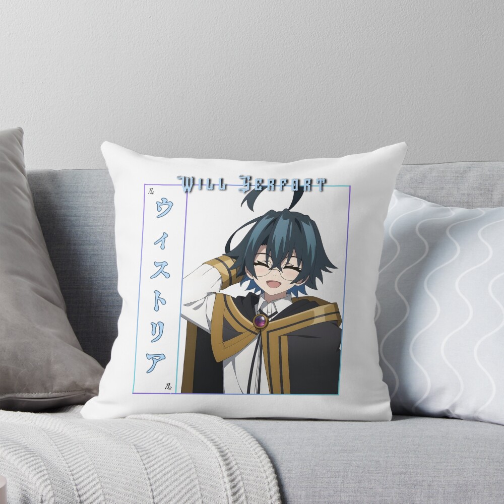 Anime Wistoria: Wand And Sword Fantasy Swordsman Throw Pillow